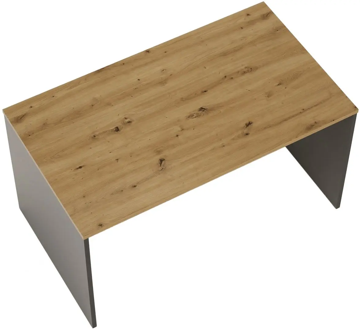 Masa de birou Tempo Kondela Rioma New Typ 11 (Graphite/Artisan Oak)