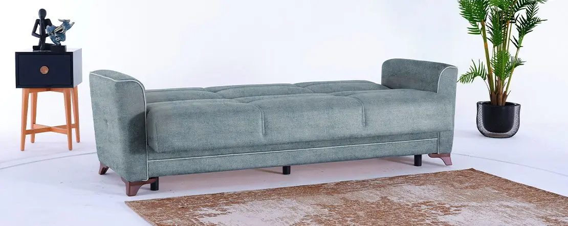 Canapea Fabulous Cinar 3-locuri 51-100 (Gray-Blue)