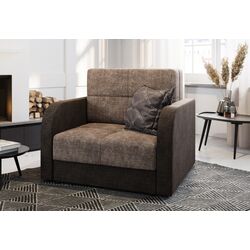 Fotoliu Space Meble Amerykanka Twice 80 Kornet 12/Kornet 00 (Brown/Brown Dark)