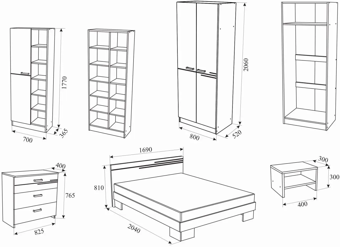 Спальня Ambianta Bravo (Кремона)