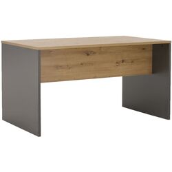 Masa de birou Tempo Kondela Rioma New Typ 11 (Graphite/Artisan Oak) Thumb