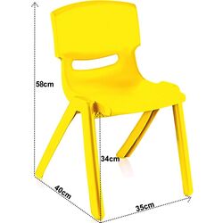 Scaun pentru copii Turan Fiore Big TRN-049 (Yellow) Thumb