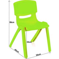 Стул детский Turan Fiore Big TRN-049 (Green) Thumb