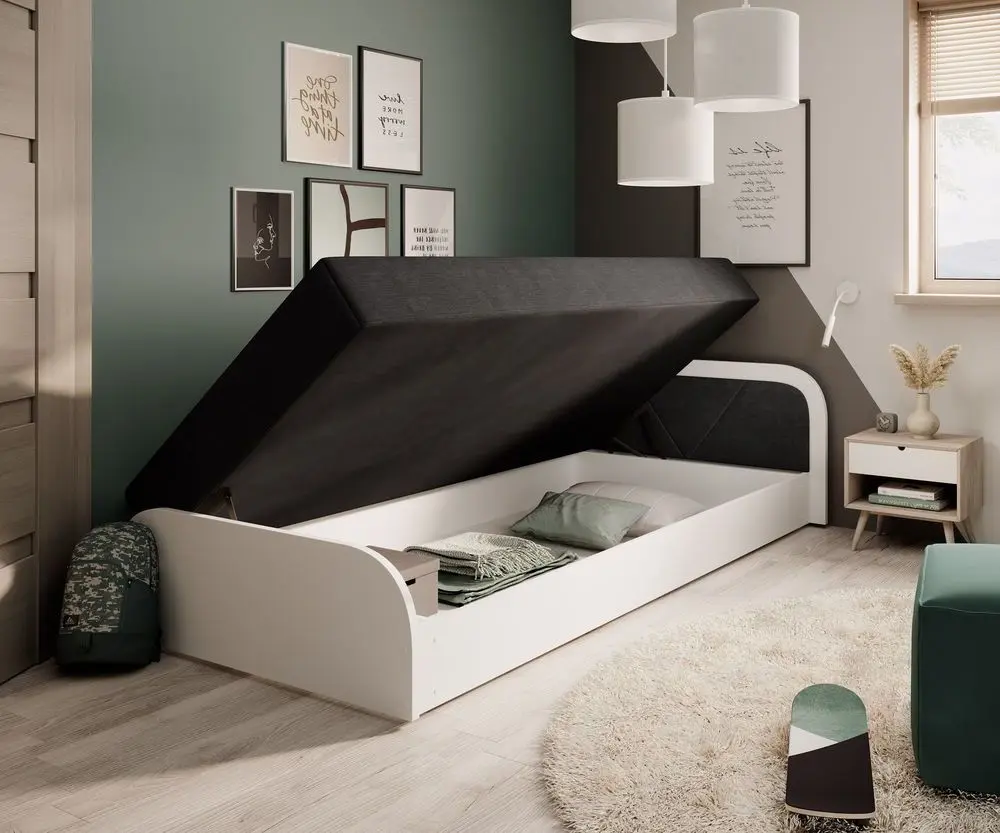 Pat Eltap Parys 80x190 Sawana 14 Left (White/Black)