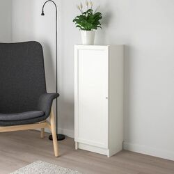 Dulap mic Ikea Billy/Oxberg cu usa 40x30x106 (Alb)