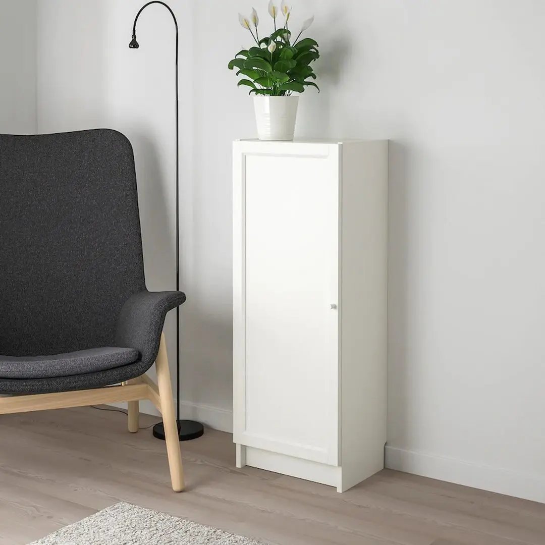 Dulap mic Ikea Billy/Oxberg cu usa 40x30x106 (Alb)