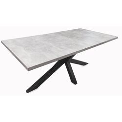 Стол DP Vesta 150x80cm (Grey/Black) Thumb