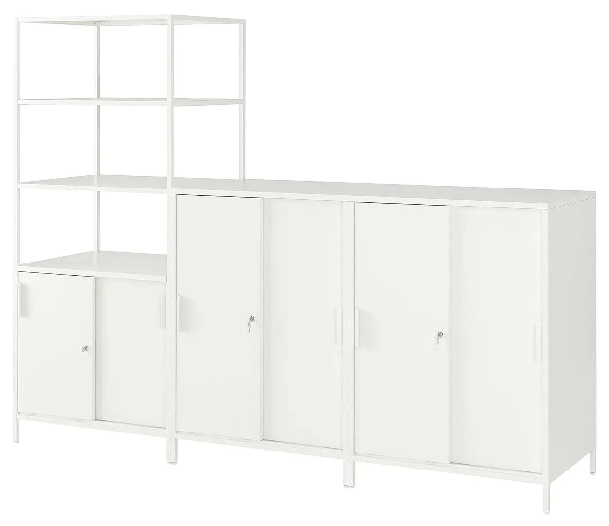 Шкаф Ikea Trotten 240x180 (Белый)