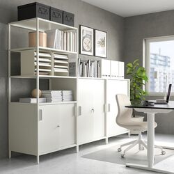Шкаф Ikea Trotten 240x180 (Белый)