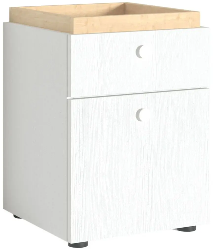 Noptiera Fabrik Home Linia stanga (Maple/Ash White) - 6