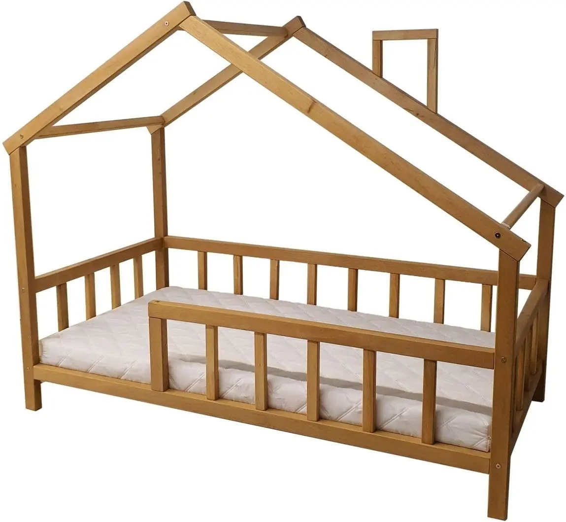 Pat BellaLuni Domek cu saltea 80x160 (Alder)