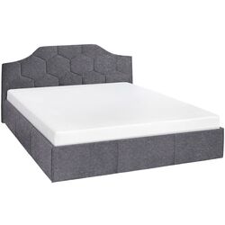 Кровать Modern Monica Alaska 10 Total Eclipse подъемный механизм 160x200 (Dark Grey)