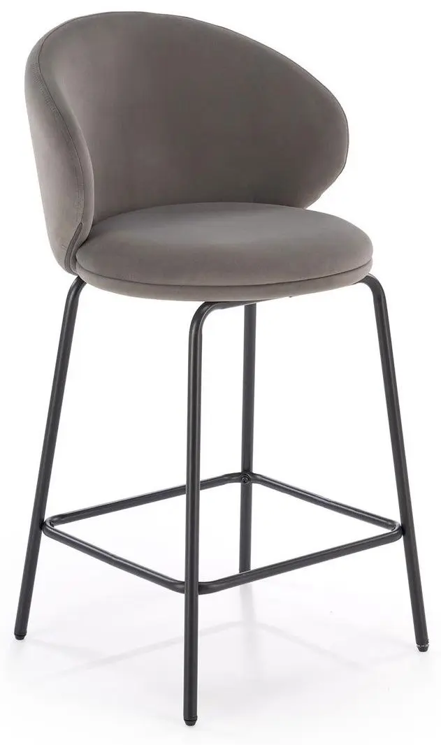 Scaun de bar Halmar H121 (Grey/Black)