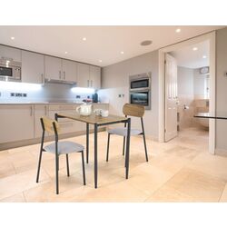 Set de sufragerie Halmar Nando 1+2 (Natural/Black/Grey)