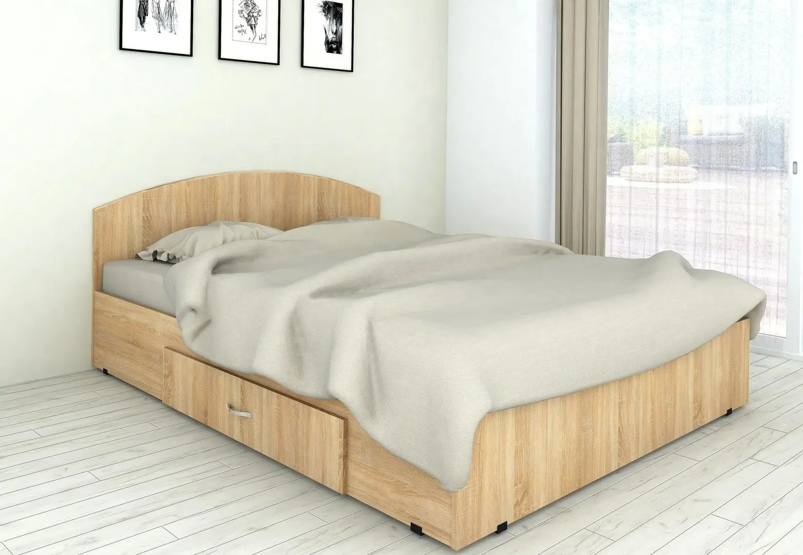 Pat Marcel Prod PM9-SO 90x200 (Sonoma Oak)