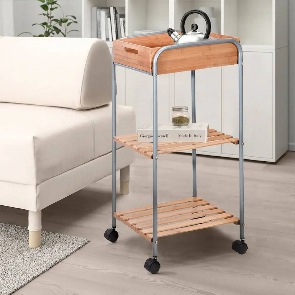 Carucior de servire Storage Solutions 42804 81х40х30cm (Bamboo) - 2