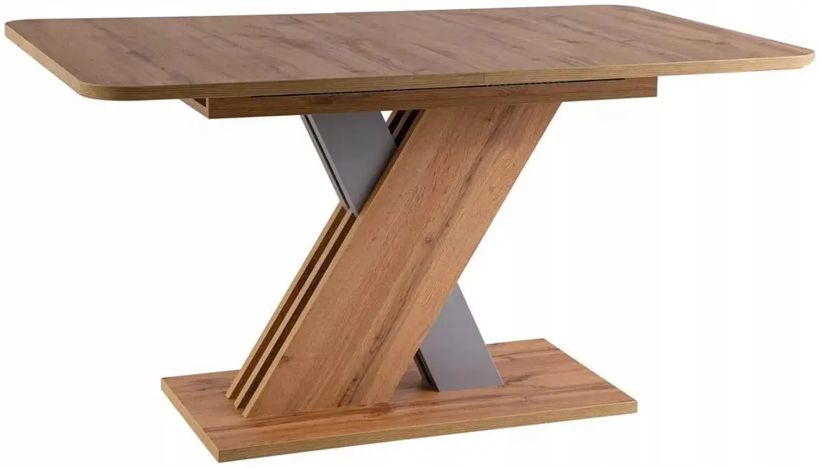 Masa extensibila Signal Exel (Wotan Oak/Silver)