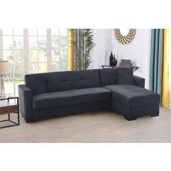 Canapea de colt Fabulous Porto 58-002 (Dark Gray)