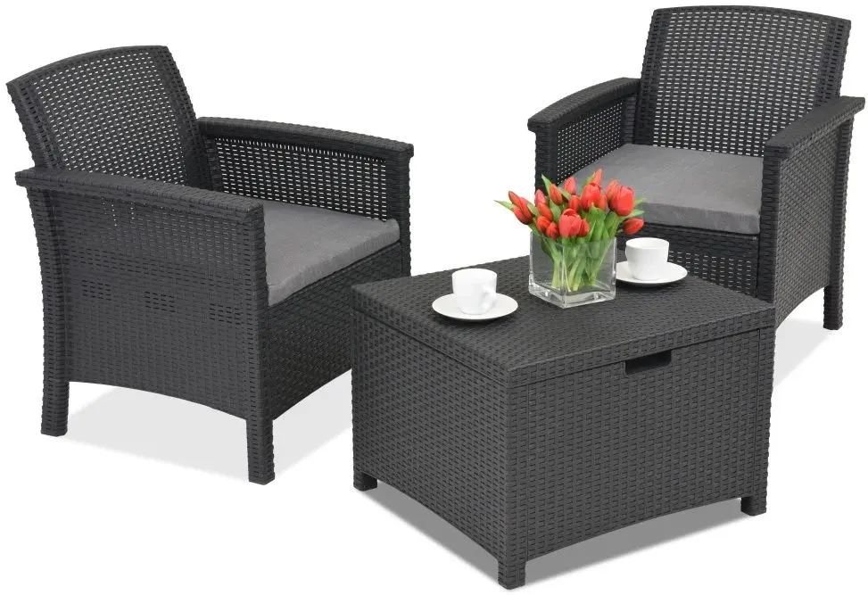 Set mobilier de gradina Bica Venezia Terrace (Graphite)