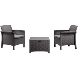 Set mobilier de gradina Bica Venezia Terrace (Graphite) Thumb