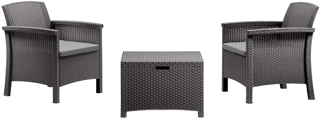 Set mobilier de gradina Bica Venezia Terrace (Graphite)