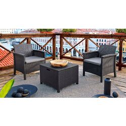 Set mobilier de gradina Bica Venezia Terrace (Graphite) Thumb