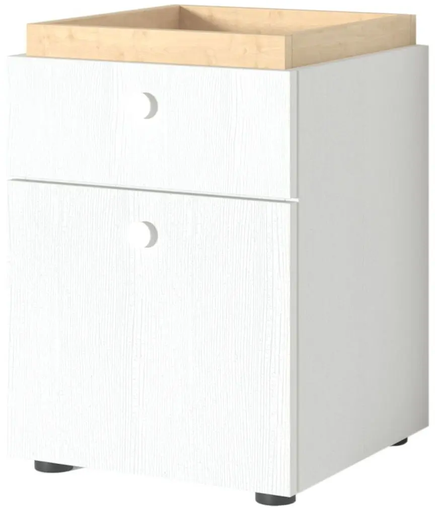 Noptiera Fabrik Home Linia dreapta (Maple/Ash White) - 2