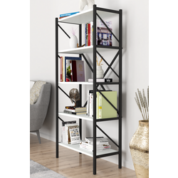 Стеллаж Bofigo Shelves Metal 5 секции (White/Black) Thumb