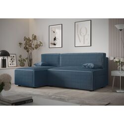 Canapea de colt Space Meble Mira Corner Left Poso 5 (Blue)