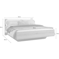 Pat Helvetia Vertina 160x200cm (Wild Oak/Beige) Thumb