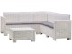 Set mobilier de gradina Bica Nebraska Corner (White)