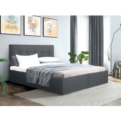 Pat continental + Topper Modern Modena Roll Up H-4/Dolce 09 (Dark Gray)
