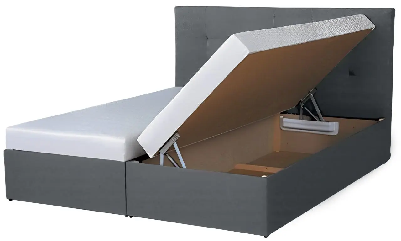 Pat continental + Topper Modern Modena Roll Up H-4/Dolce 09 (Dark Gray)