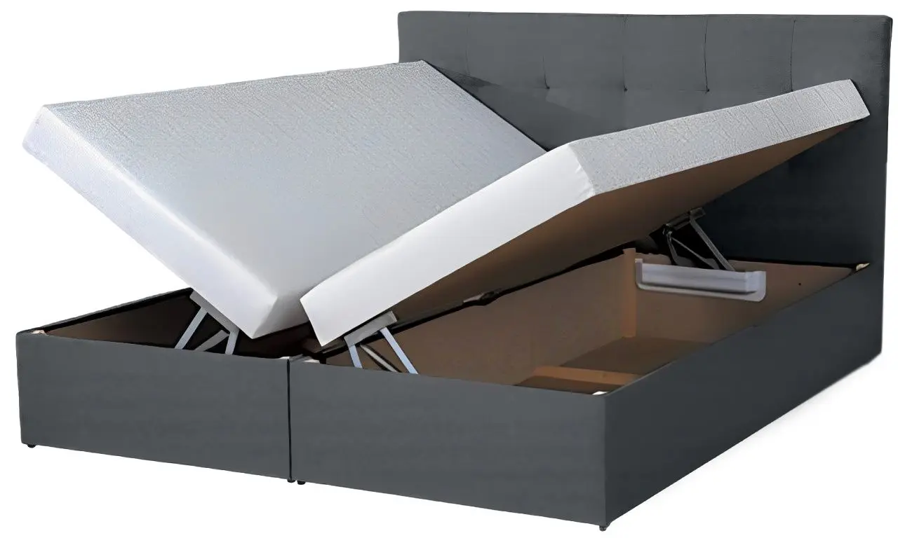 Pat continental + Topper Modern Modena Roll Up H-4/Dolce 09 (Dark Gray)