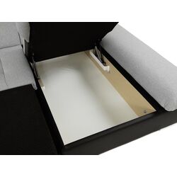 Диван угловой Mirjan24 Laviva/Malwi Left (White/Gray) Thumb