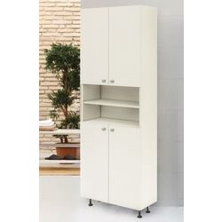 Dulap Haaus Zaria 4U 600 (White/White Gloss)