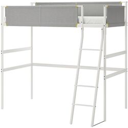 Pat supraetajat Ikea Vitval 90x200 (Alb/Gri) Thumb