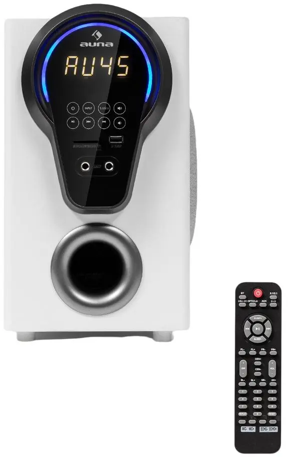 Акустическая система Auna Areal 525 DG 5.1 (White/Black) - 5