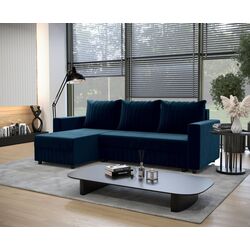 Canapea de colt Space Meble Park L Riviera 81 (Blue)