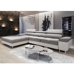 Canapea de colt Space Meble Anton Mini Left Kornet 02/D511 (Gray/White)