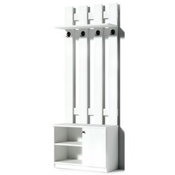 Прихожая Fabrik Home Тина (Ясень Белый) Thumb