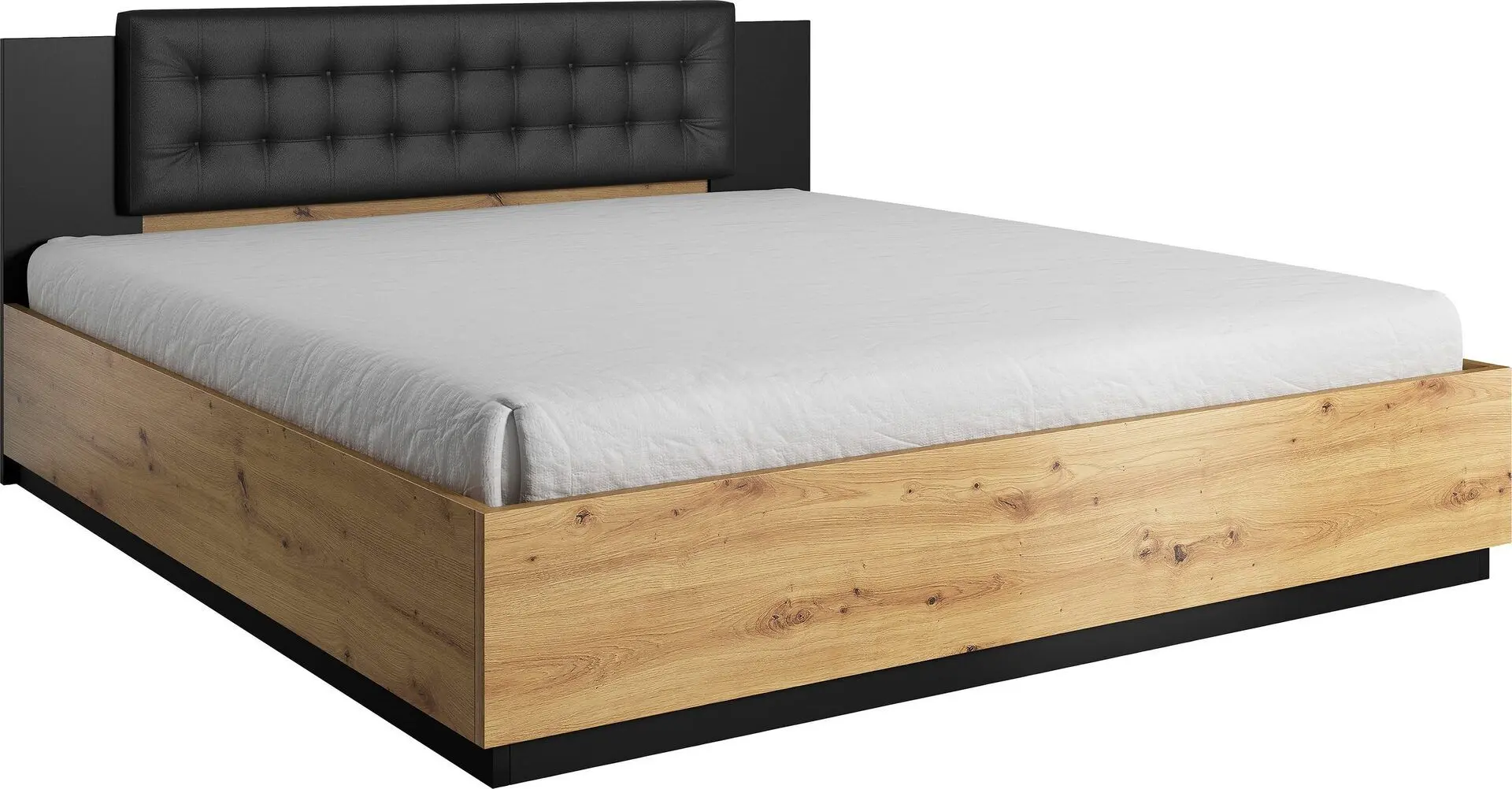 Кровать Helvetia Sigma 24RCLI51 подъемный механизм 160x200 (Artisan Oak/Black Matt)