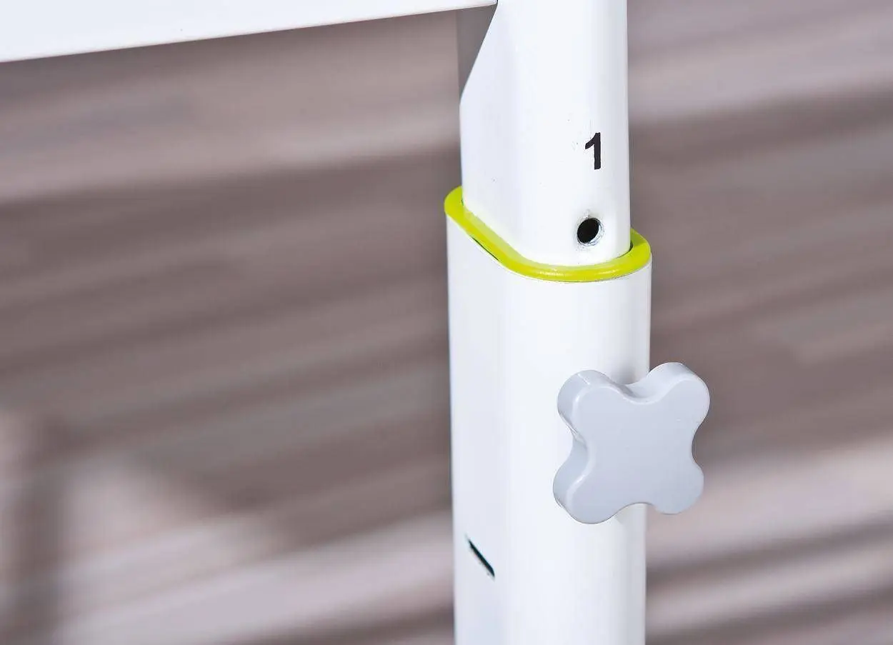 Banca reglabila Halmar Collorido (White/Green/Pink)