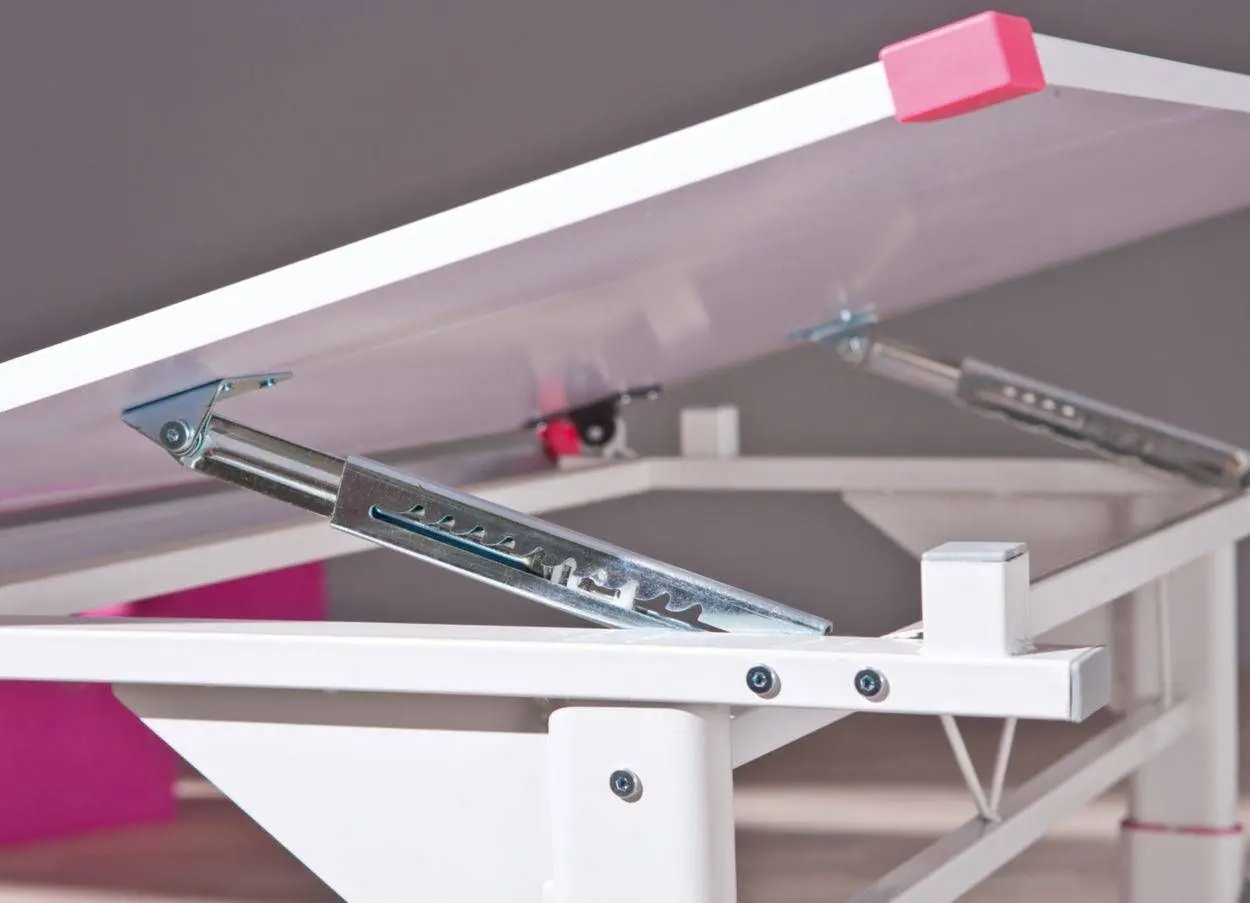 Banca reglabila Halmar Collorido (White/Green/Pink)