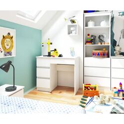 Masa de birou Akord A-7 90 Left (White)