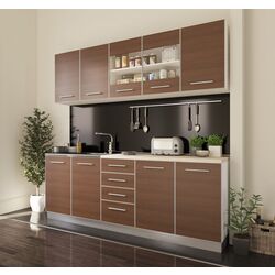 Bucatarie Haaus Riga 2.0m (White/Pine Dark)