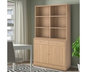 Сервант Ikea Tonstad 121x201 (Дубовый Шпон)