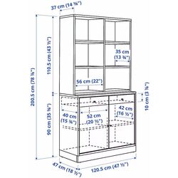 Servant Ikea Tonstad 121x201 (Furnir Stejar) Thumb