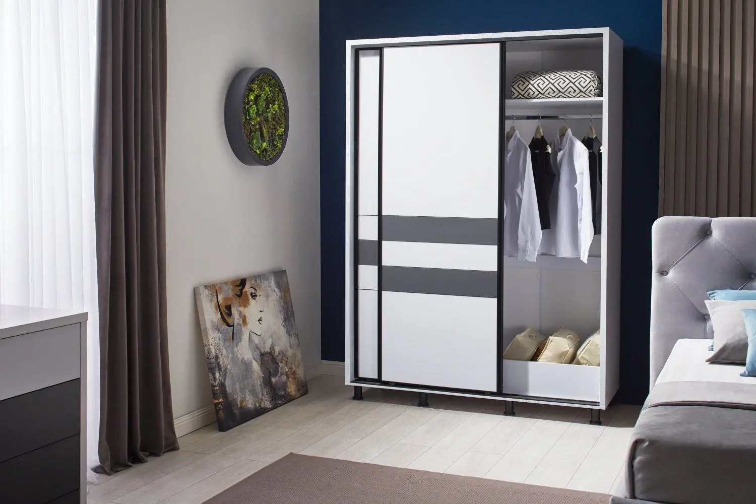 Dulap-cupe Ambianta Cristal 1.2m