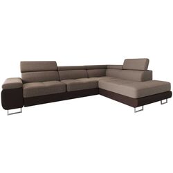 Canapea de colt Space Meble Anton L Right Kornet 04/D33 (Brown/Brown Dark) Thumb